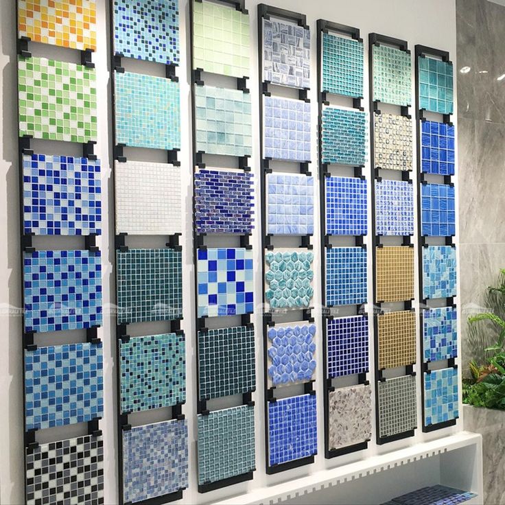 Mosaic Tile Kolam Renang Motif Dekoratif